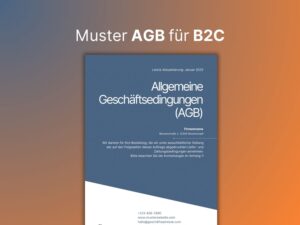 Muster AGB Verkaufsbedingungen im B2C Bereich - Allgemeine Verkaufsbedingungen 12 Seiten – Bild 3