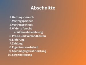Muster AGB Webshop - Allgemeine Geschäftsbedingungen – Bild 5