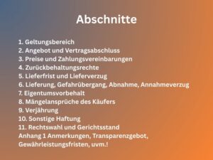 Muster AGB Verkaufsbedingungen im B2B Bereich – Bild 8